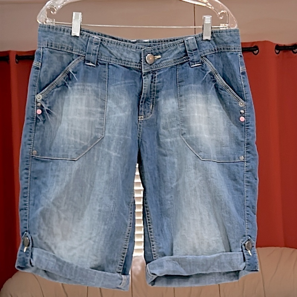 Denim Co Women’s Blue Skimmer Shorts UK 14 Size / EUR 42  /US Size 10